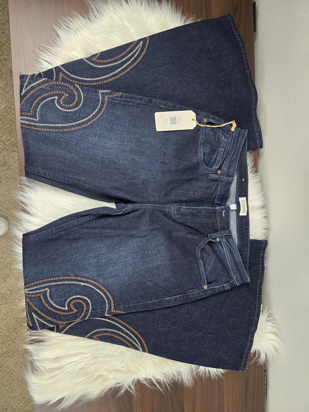Shyanne WESTERN WEAR Embellished Dark Wash Women’s Jeans Midrise 32/34